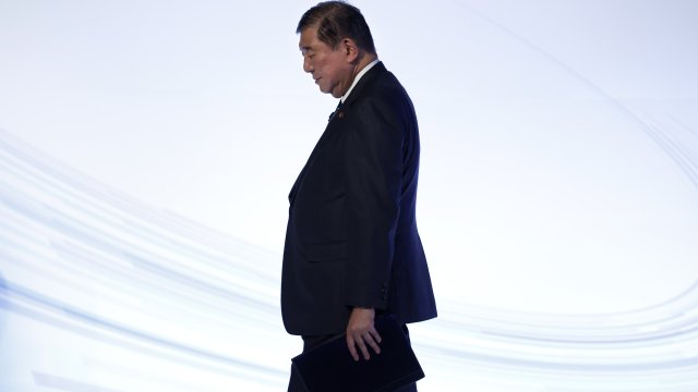 Японският премиер Шигеру Ишиба. Снимка: Bloomberg L.P.