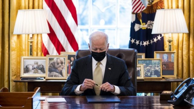 <p>
	Президентът на САЩ Джо Байдън. <em>Снимка: Bloomberg Finance LP</em></p>
