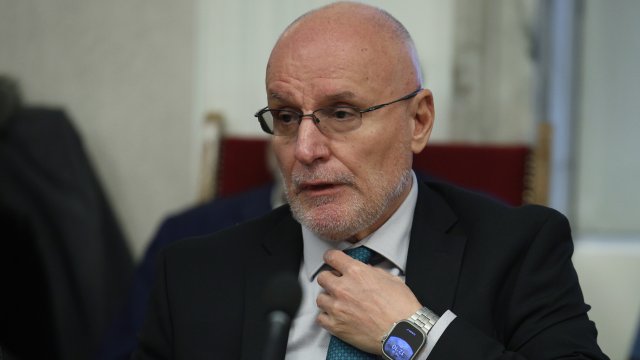 Управителят на БНБ Димитър Радев. Снимка: Надежда Пеева, БГНЕС