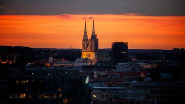 <p>
	<em>Изглед към Загреб. Снимка: Getty</em></p>
