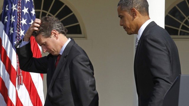 <p>
	Обама ще трябва да търси наследник на Гайтнър<em>. Снимка: Ройтерс</em></p>
