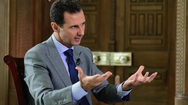 <p>
	Башар Асад. <em>Снимка: Ройтерс</em></p>
