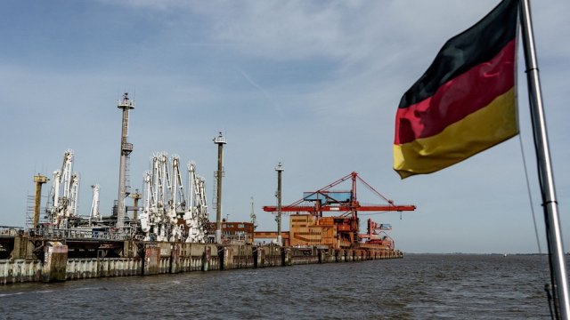 Терминал за втечнен газ в Германия. Снимка: Bloomberg LP