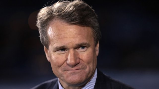 <p>
	Главният изпълнителен директор на Bank of America Брайън Мойнихан.&nbsp;<em>Снимка: Bloomberg L.P.</em></p>
