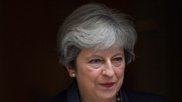 <p>
	Тереза Мей. <em>Снимка: Ройтерс</em></p>
