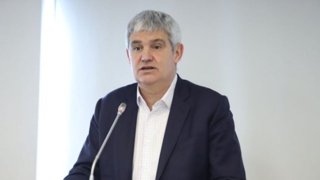 <p>
	Лидерът на КНСБ Пламен Димитров. <em>Снимка: БГНЕС/Благой Кирилов</em></p>
