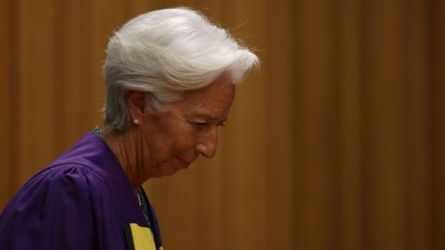 <p>
	Управителят на ЕЦБ Кристин Лагард.&nbsp;<em>Снимка:&nbsp;Hollie Adams/Bloomberg</em></p>
