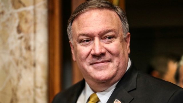 <p>
	Държавният секретар на САЩ Майк Помпейо.<em> Снимка: Ройтерс</em></p>
