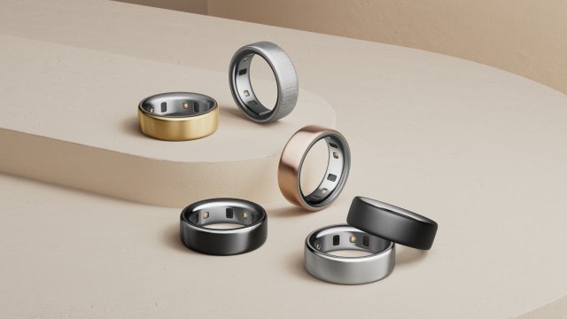 Умните пръстени на Oura. Снимка: Bloomberg L.P.