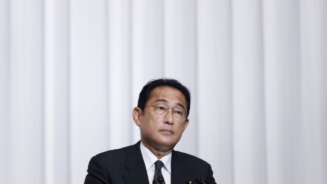 Японския премиер Фумио Кишида. Снимка: Kiyoshi Ota/Bloomberg 
