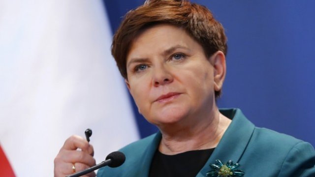 <p>
	Премиерът на Полша Беата Шидло.&nbsp;<em>Снимка: Архив Ройтерс</em></p>
