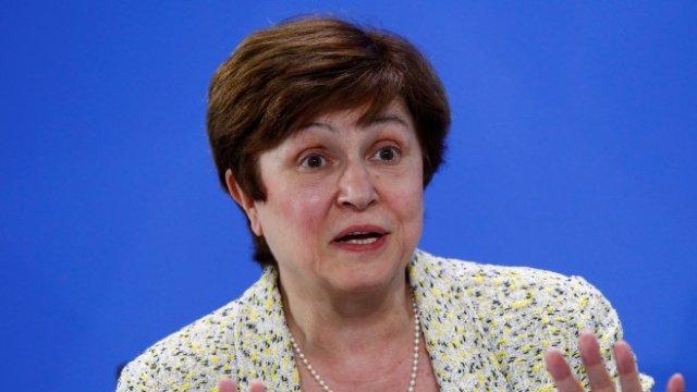 <p>
	Кристалина Георгиева. <em>Снимка: Ройтерс</em></p>
