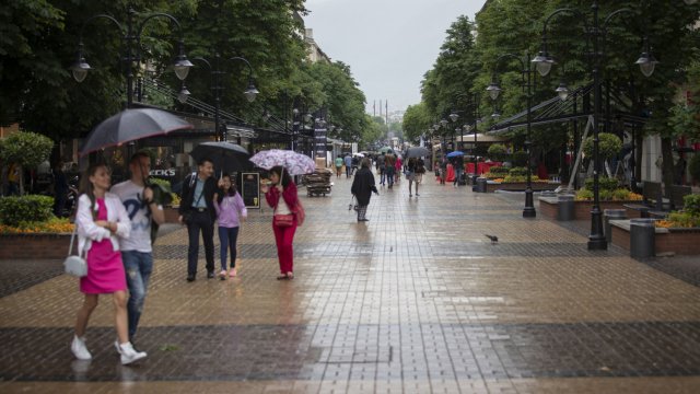 Центърът на София. Снимка: Jasper Juinen/Bloomberg