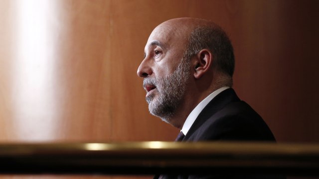 Председателят на Ирландската централна банка Гейбриъл Маклуф. Снимка: Bloomberg LP