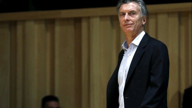 <p>
	Новоизбраният президент на Аржентина Маурисио Макри. <em>Снимка: Ройтерс</em></p>
