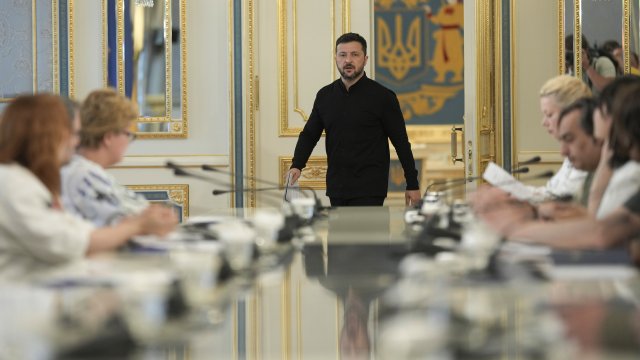 Украинският президент Володимир Зеленски. Снимка: Bloomberg LP