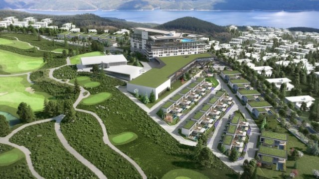 <p>
	Самостоятелни къщи с гледка към езерото. Източник: Okol Lake Park</p>
