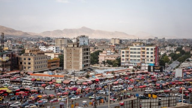 <p>
	Столицата на Афганистан Кабул. <em>Снимка: Bloomberg L.P.</em></p>
