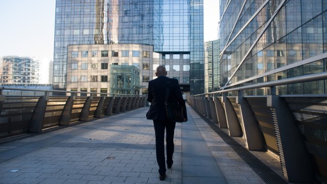 В централния бизнес квартал на Париж свободните офис площи са под 5%. Снимка: Nathan Laine/Bloomberg