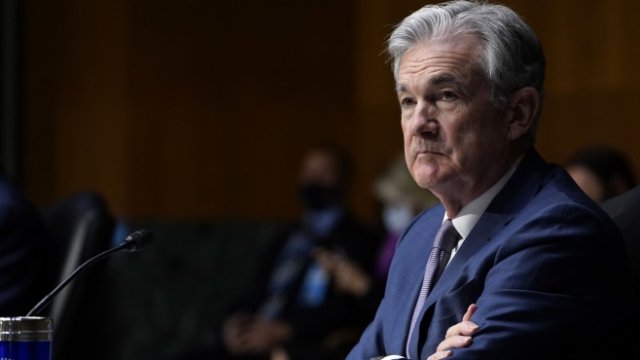 <p>
	Управителят на Фед Джером Пауъл. <em>Снимка:&nbsp;Susan Walsh/AP Photo/Bloomberg</em></p>
