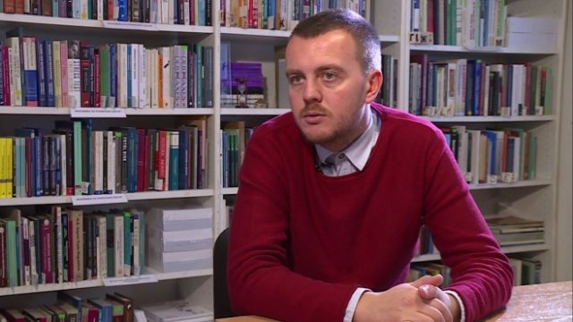 <p>
	Петър Ганев.<em> Снимка: Bloomberg TV Bulgaria</em></p>
