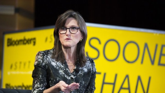 <p>
	Кати Ууд. <em>Снимка: &nbsp;Alex Flynn/Bloomberg</em></p>
