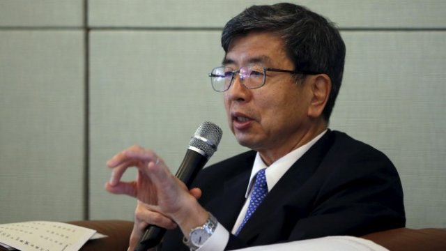 <p>
	Ръководителят на ADB Такехико Накао. <em>Снимка: Ройтерс</em></p>
