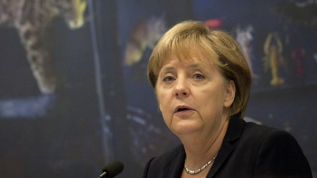 <p>
	Ангела Меркел. <em>Снимка: Ройтерс</em></p>
