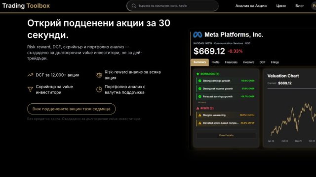 Когато анализът на акции отнемаше дни, а сега само 30 секунди