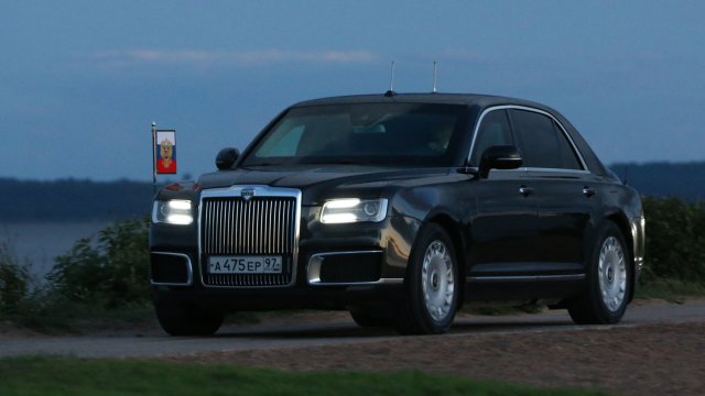 Лимузина Aurus. Снимка: Bloomberg/Getty Images