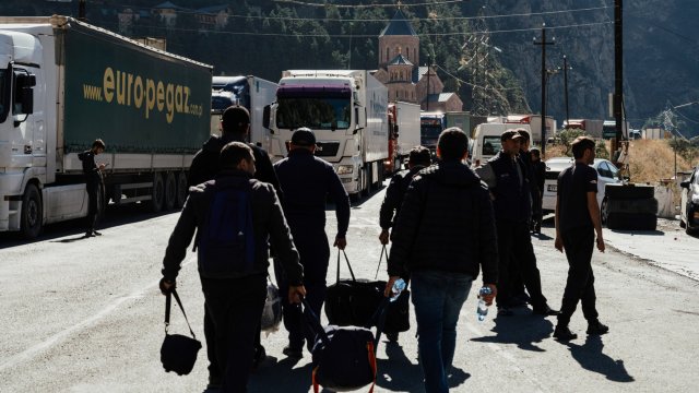 На 21 септември Владимир Путин обяви първата в Русия честична мобилизация от Втората световна война насам. Снимка: Bloomberg LP