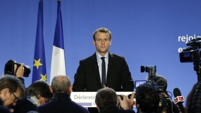 <p>
	<em>Еманюел Макрон. Снимка: Архив Ройтерс</em></p>
