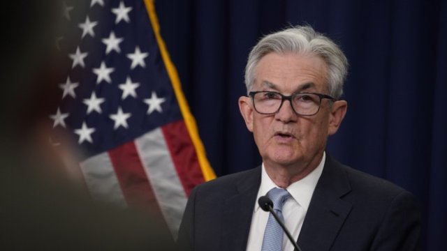 <p>
	Председателят на Фед Джером Пауъл. <em>Снимка: Bloomberg</em></p>
