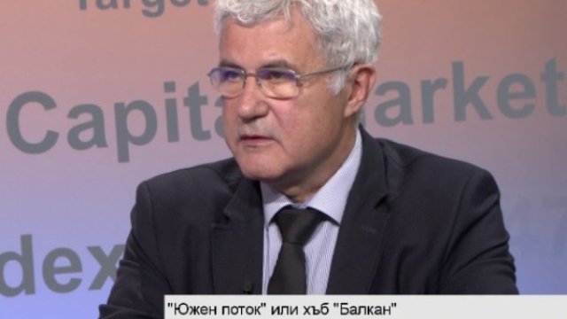 <p>
	Председателят на Балканската черноморска петролна и газова асоциация Валентин Кънев.<em> Снимка: Bloomberg TV Bulgaria</em></p>
