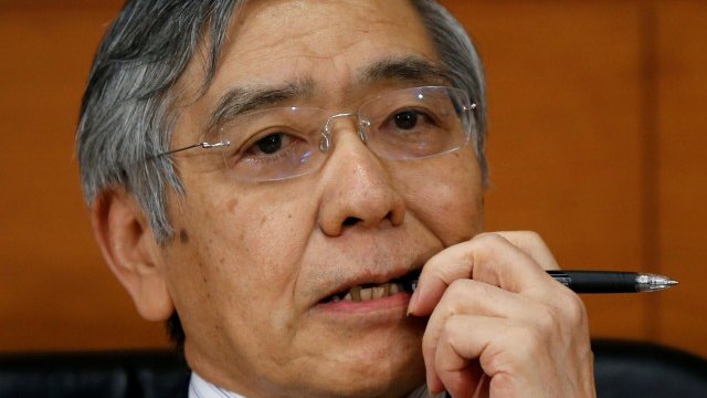 <p>
	<span style="font-size: 12px;">Харухико Курода. <em>Снимка: Ройтерс</em></span></p>
