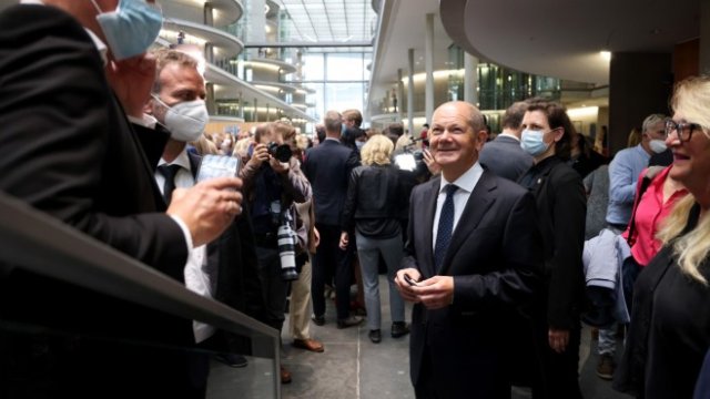 <p>
	Олаф Шолц. <em>Снимка:&nbsp;Liesa Johannssen-Koppitz/Bloomberg</em></p>
