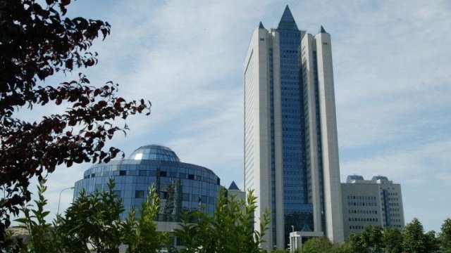 <p>
	Централата на &quot;Газпром&quot; в Москва. Снимка: <em>Газпром</em></p>
