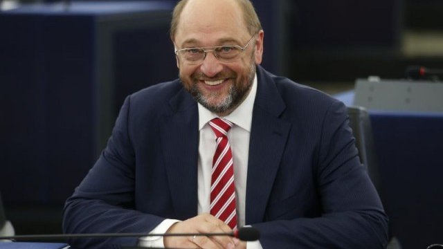 <p>
	Мартин Шулц. <em>Снимка: Ройтерс</em></p>
