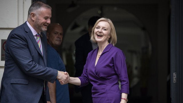 Лиз Тръс. Снимка: EPA/TOLGA AKMEN