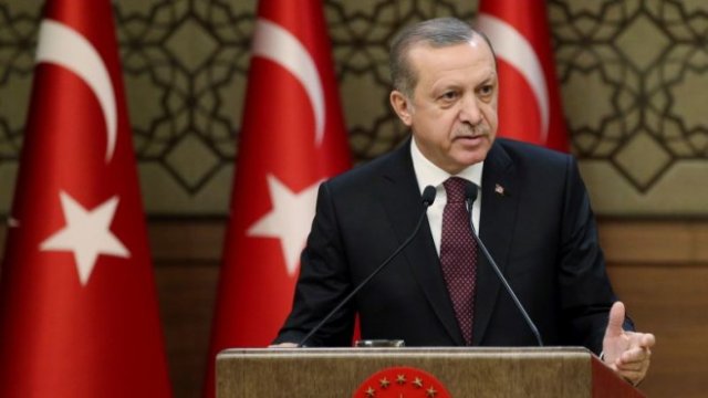 <p>
	Президентът на Турция Реджеп Тайип Ердоган. <em>Снимка: Архив Ройтерс</em></p>
