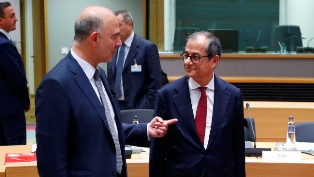 <p>
	Пиер Московиси (вляво) и Джовани Триа (вдясно) <em>Снимка: Ройтерс</em></p>
