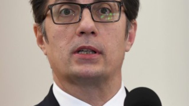 <p>
	Президентът на Република Северна Македония Стево Пендаровски.&nbsp;<em>Снимка: EPA/БГНЕС</em></p>
