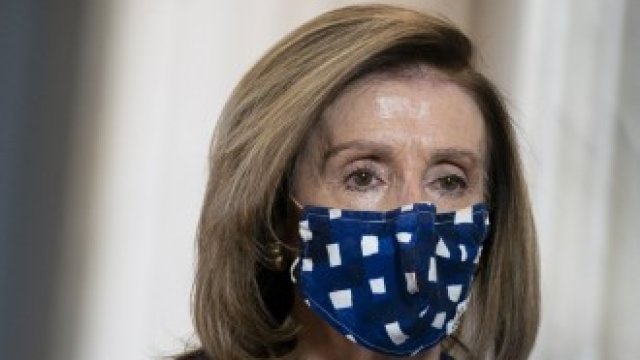 <p>
	Председателят на Камарата на представителите Нанси Пелоси.&nbsp;<em>Снимка: Stefani Reynolds/Bloomberg</em></p>
