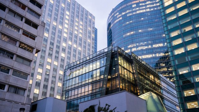 Бизнес сгради в Париж, Франция. Снимка: Bloomberg L.P.