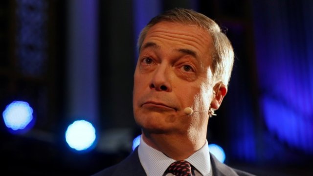 <p>
	Найджъл Фараж.<em> Снимка: Ройтерс</em></p>
