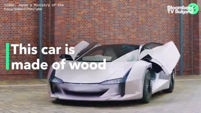 Япония представи автомобил, направен от дърво