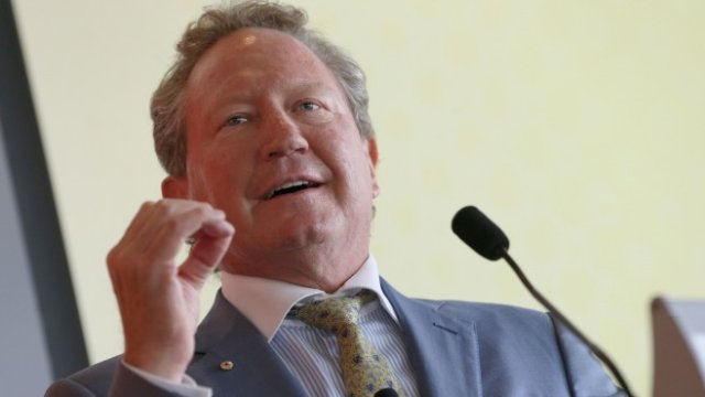 <p>
	Основателят на Fortescue Metals Group Андрю Форест. <em>Снимка: Bloomberg L.P.</em></p>
