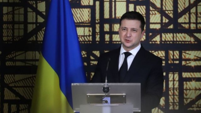 <p>
	Президентът на Украйна Володимир Зеленски. <em>Снимка: Valeria Mongelli/Bloomberg</em></p>
