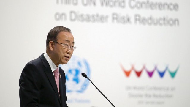 <p>
	Бан Ки-мун. <em>Снимка: архив Ройтерс</em></p>
