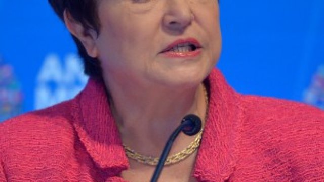 <p>
	Управляващият директор на МВФ Кристалина Георгиева.&nbsp;<em>Снимка: Архив Ройтерс</em></p>
